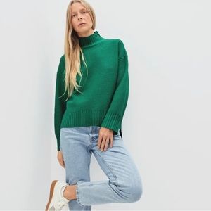Everlane Stroopwaffel Recycled Cashmere Sweater